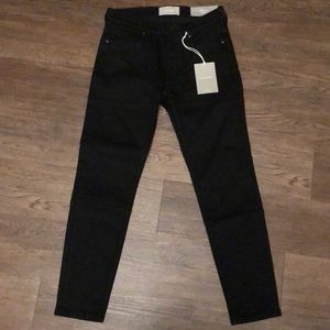 Everlane Mid Rise Skinny Black Jeans